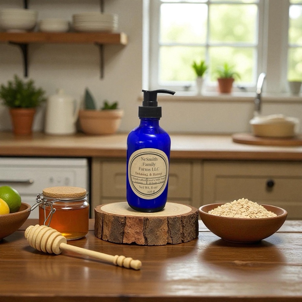 Triple Butter Goat’s Milk Hand and Body Cream in Oatmeal & Honey